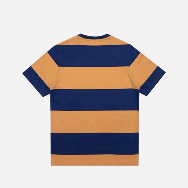 Camisetas Fila Homem Laranja/Azul Marinho - Fila Striped S/S Portugal Lisboa,UKJT-08354